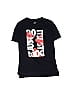 Nike 100% Cotton Black Short Sleeve T-Shirt Size L (big kids) - photo 1