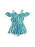 Girls Blue Romper Size 5 (big kids) - photo 1