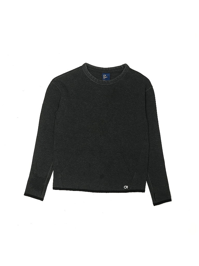 Gap Fit Solid Black Pullover Sweater Size 8 (big kids) - photo 1