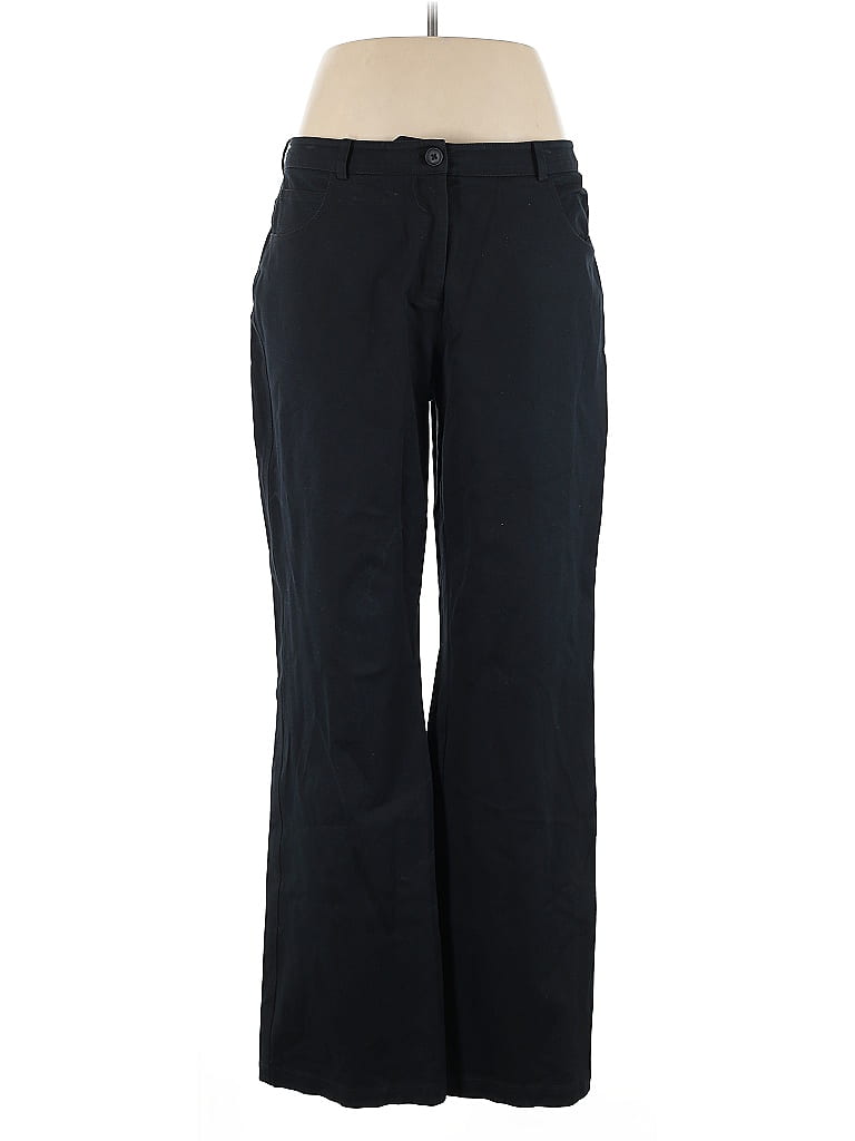St. John Collection Black Casual Pants Size 14 - photo 1