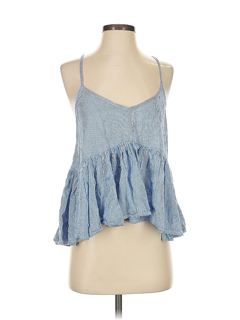 Gap Body Blue Sleeveless Blouse Size S - photo 1
