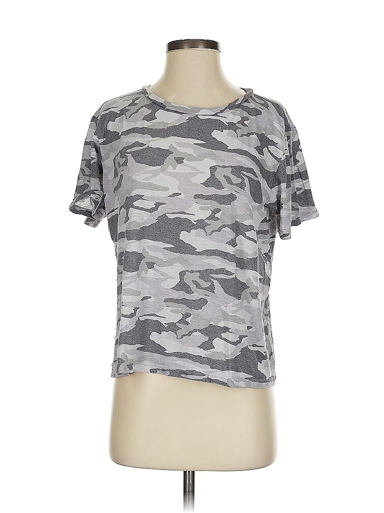 Pre-owned Monrow Active T-shirt In Gray