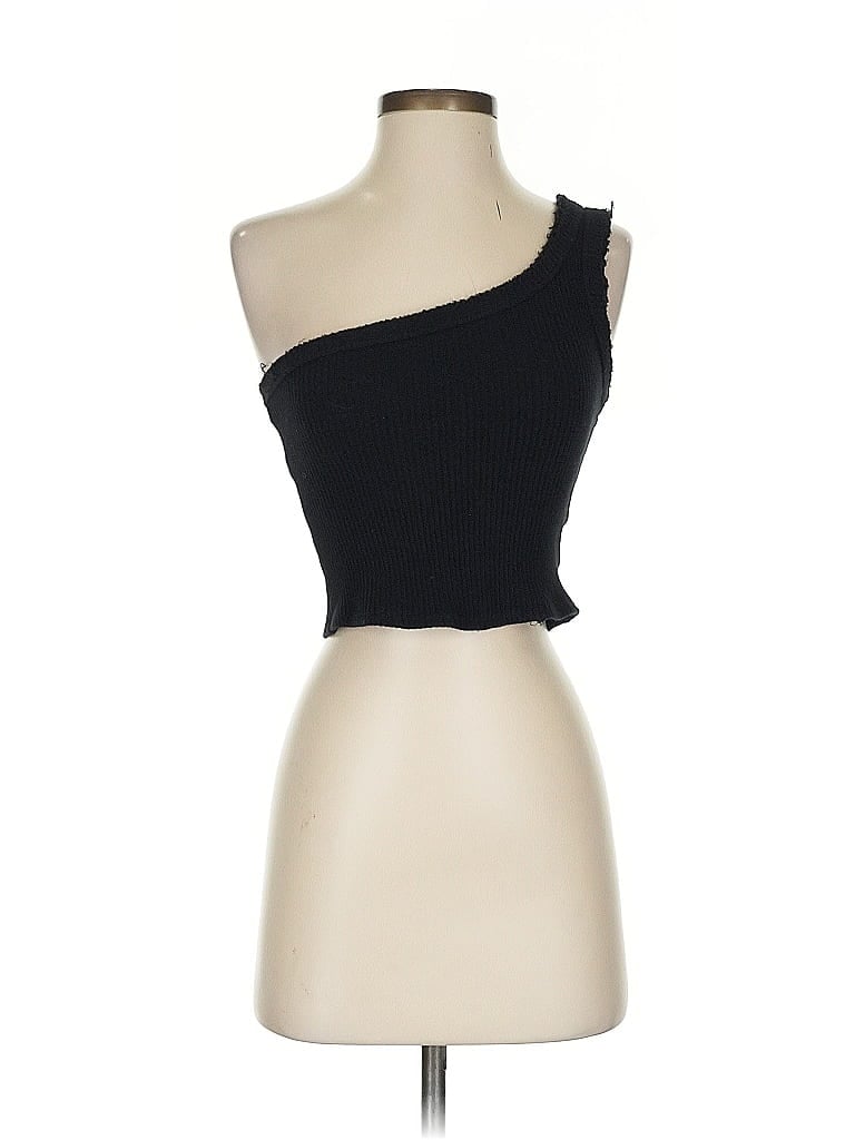 Pre-owned Urban Outfitters Sleeveless T-shirt In Black