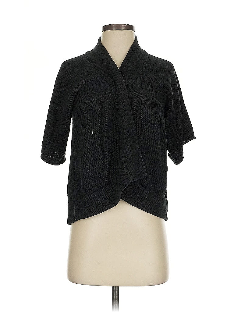 Pre-owned Magaschoni Cardigan Sweater In Black