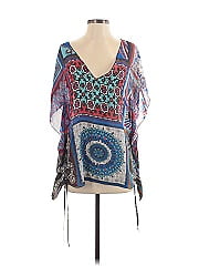 Hale Bob 3/4 Sleeve Silk Top