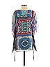 Hale Bob 100% Silk Blue 3/4 Sleeve Silk Top Size XS - photo 2