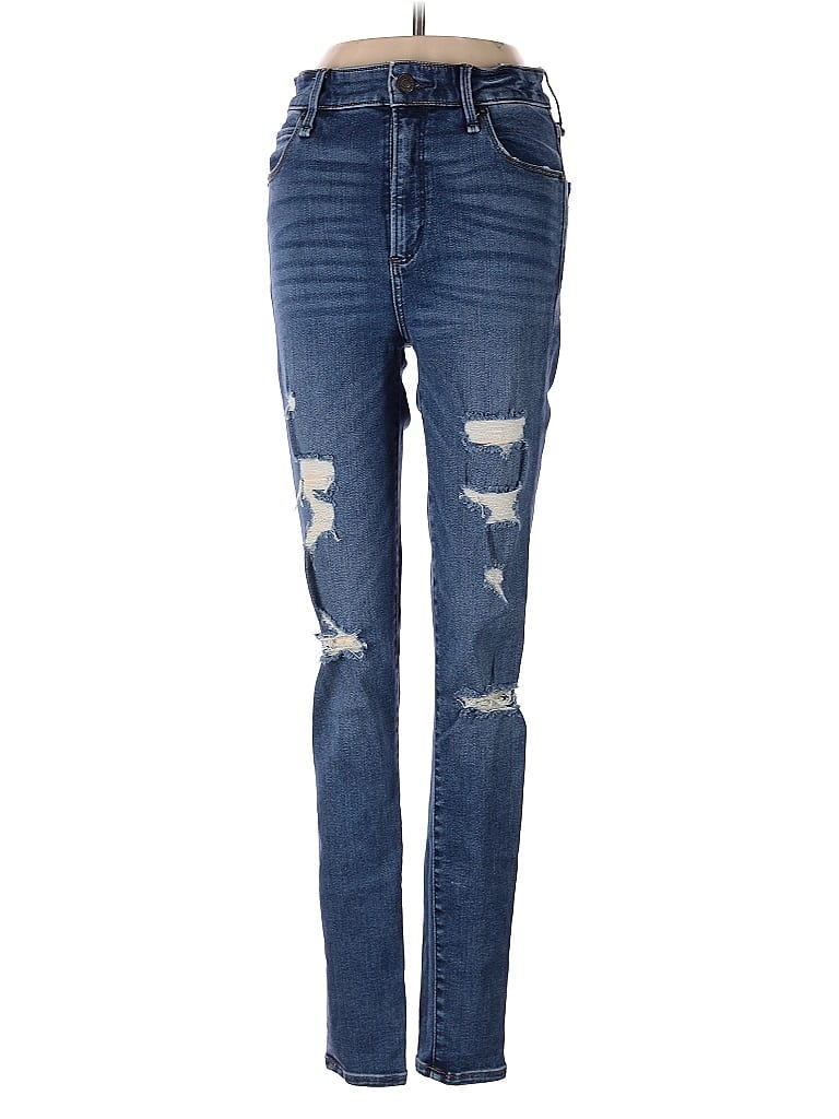 Pre-owned Abercrombie & Fitch Jeans In Blue