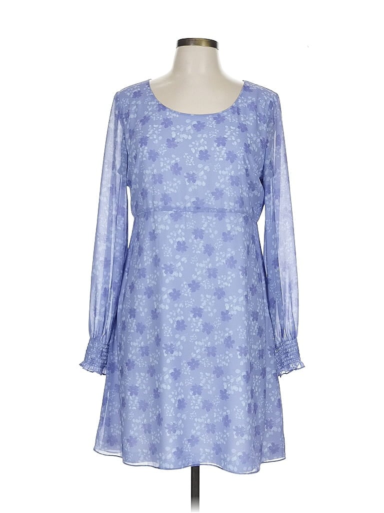 Pre-owned Assorted Brands Casual Dress In Purple