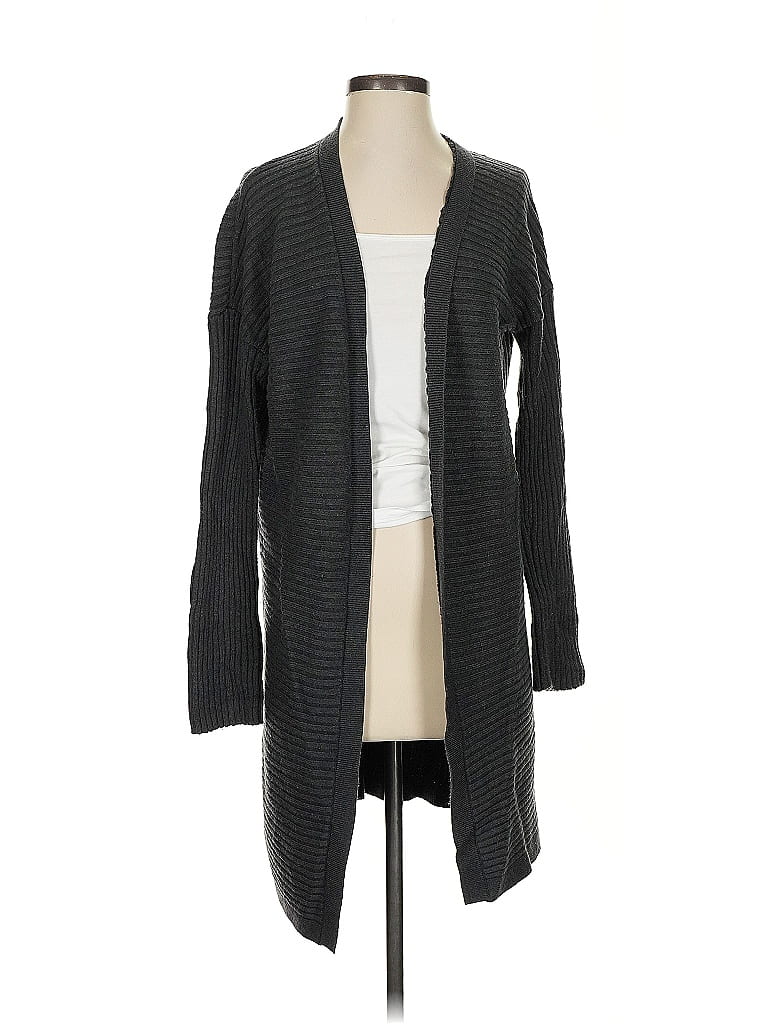 Pre-owned Gap Cardigan Sweater In Gray