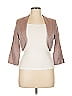 R&M Richards Tan Blazer Size 14 - photo 1
