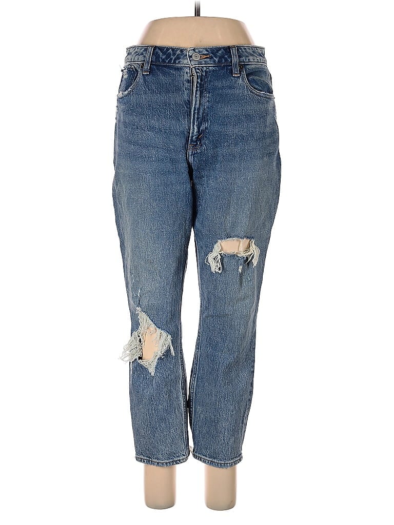Pre-owned Abercrombie & Fitch Jeans In Blue