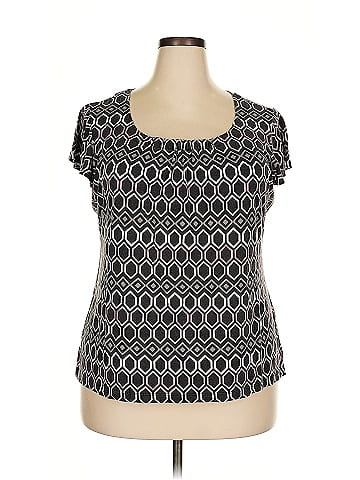 Liz & Co. Short Sleeve Top (view 1)