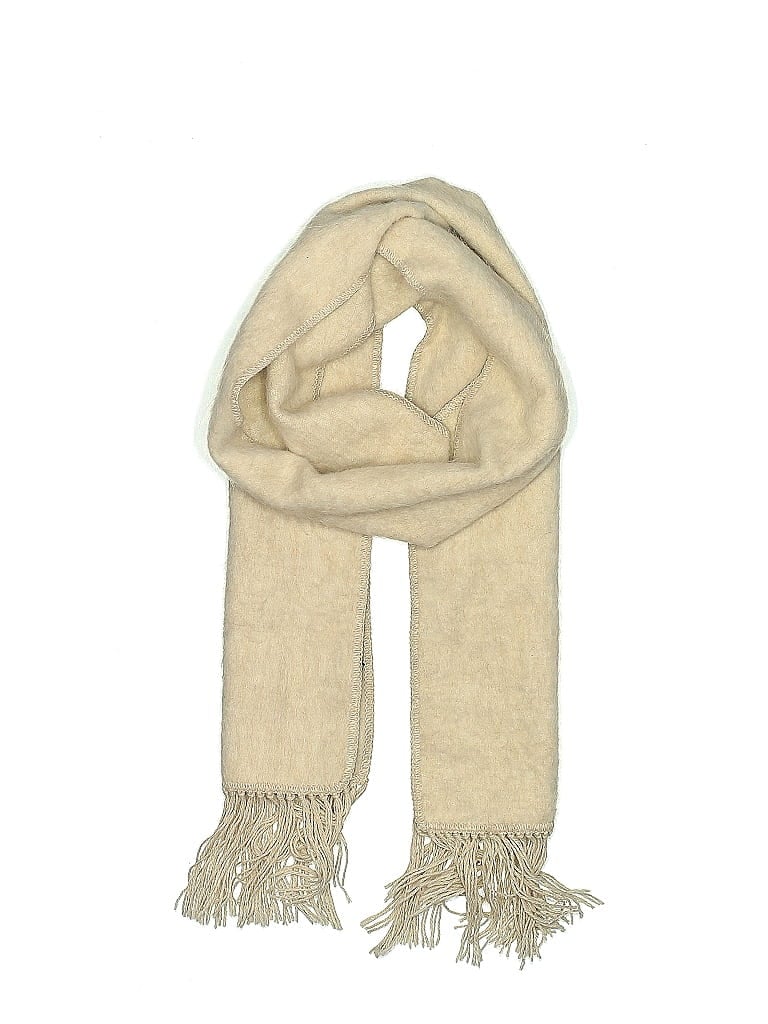 Pre-owned Assorted Brands Scarf In Brown