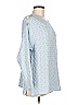 Caryn Vallone Blue Pullover Sweater Size M - photo 3