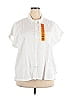Orvis White Short Sleeve Button-Down Shirt Size XXL - photo 1
