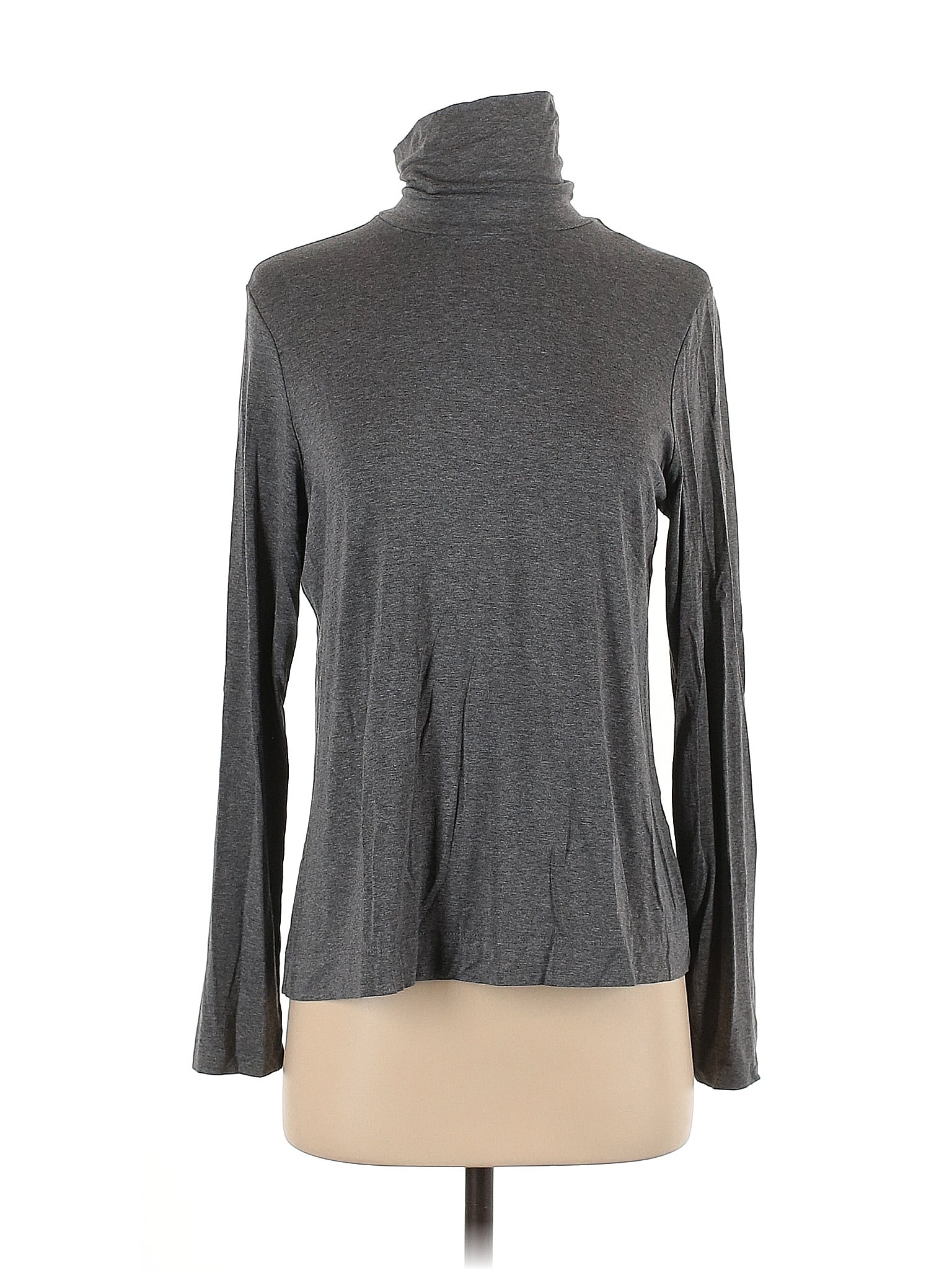 Karen Kane Gray Long Sleeve Turtleneck Size S