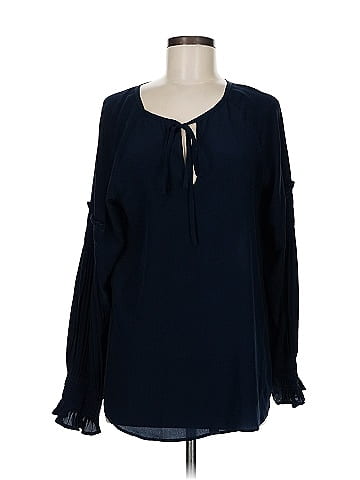 Sea New York Long Sleeve Silk Top (view 1)