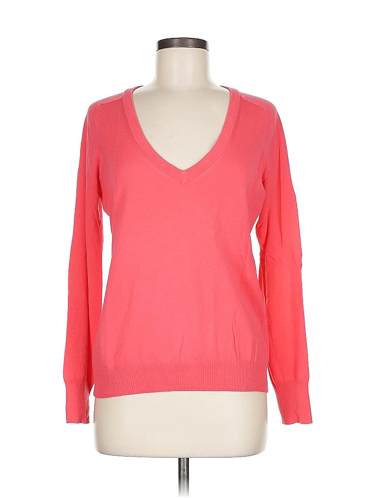 J.Crew 100% Cotton Pink Pullover Sweater Size M - photo 1