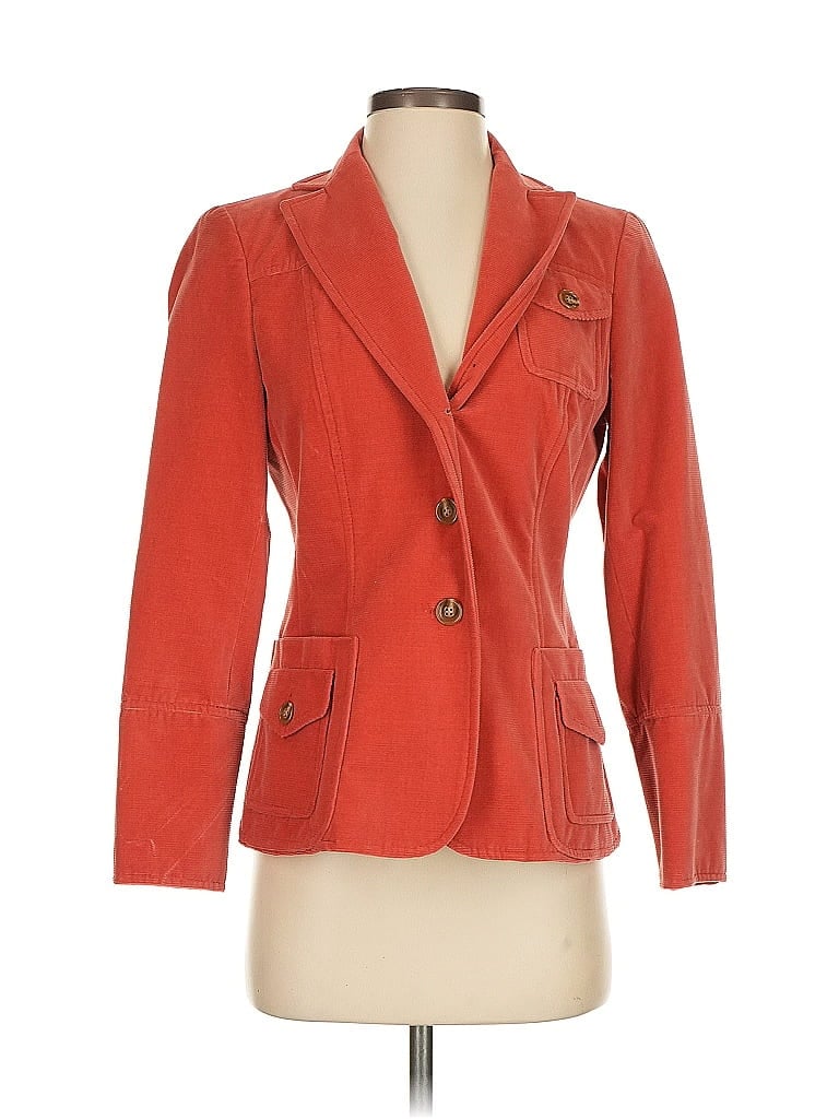 Click to view more detailed imagery on our partner's website Pre-owned Carlisle Blazer Jacket In Orange