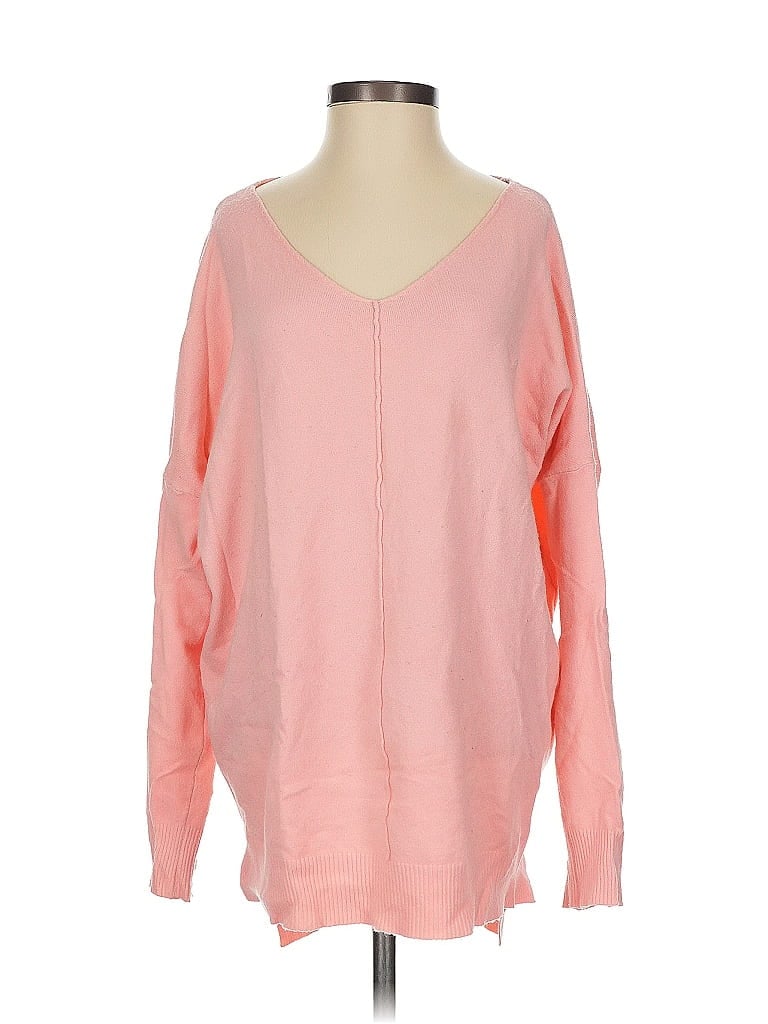Pre-owned Assorted Brands Pullover Sweater In Pink