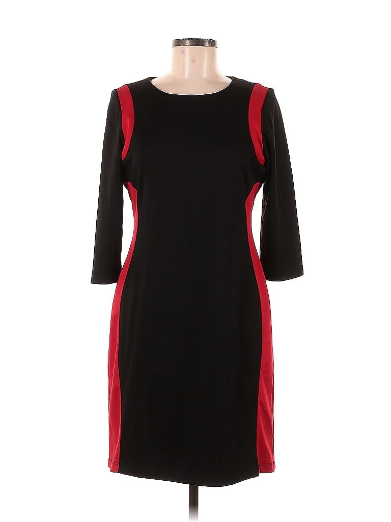 Pre-owned Dressbarn Cocktail Dress In Black
