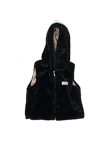 DKNY Faux Fur Vest (view 1)
