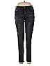 Dear John Stripes Black Gray Jeans Size 28 waist - photo 1