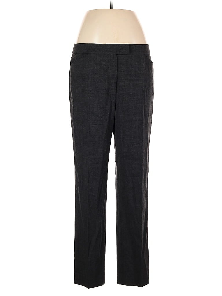 Pre-owned Lafayette 148 Wool Pants In Black