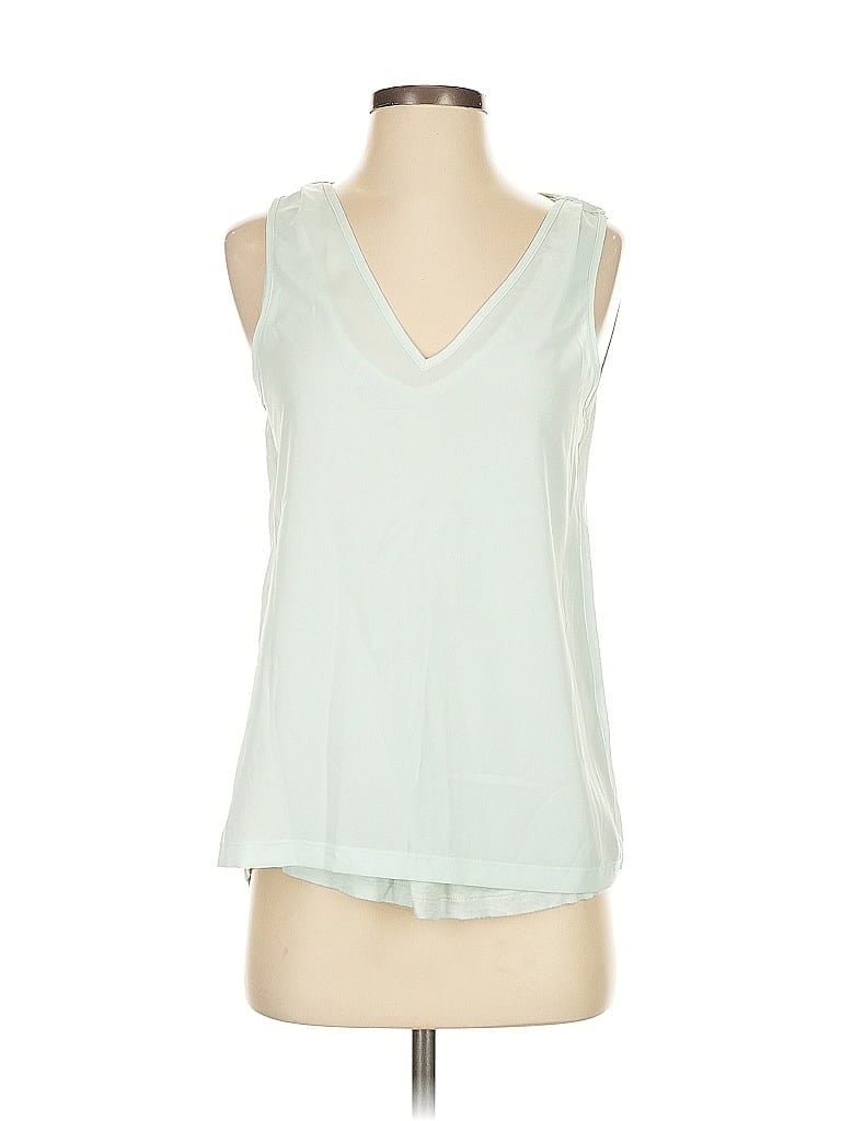 Click to view more detailed imagery on our partner's website Pre-owned Banana Republic Sleeveless Blouse In Green