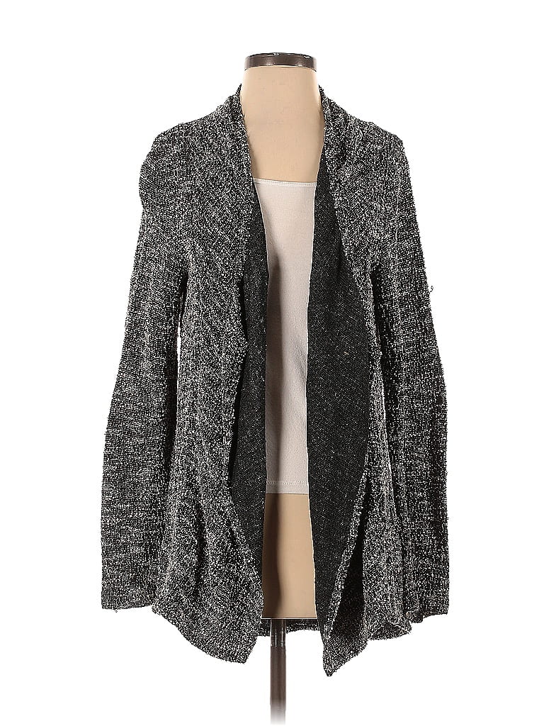 Pre-owned Club Monaco Cardigan Sweater In Gray