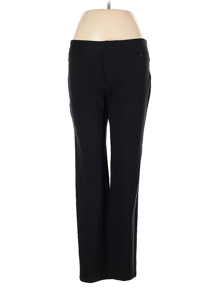Click to view more detailed imagery on our partner's website Pre-owned Ecru Dress Pants In Black