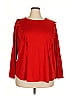 Terra & Sky Red Long Sleeve T-Shirt Size 2X - photo 1
