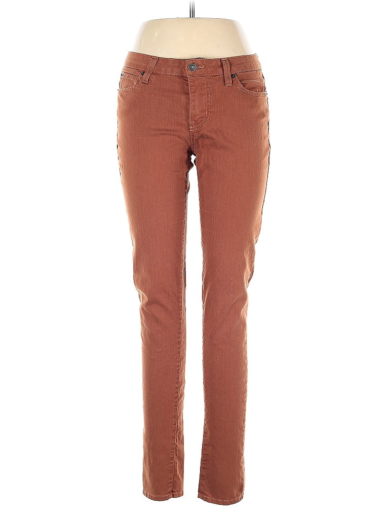 Pre-owned Just Usa Jeans In Brown