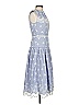 ML Monique Lhuillier Blue Casual Dress Size 4 - photo 4