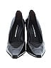 Donald J Pliner Black Brown Heels Size 9 - photo 2