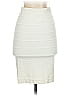 Bebe Solid Ivory Formal Skirt Size S (petite) - photo 2