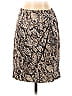 Classiques Entier Animal Print Brown Casual Skirt Size 0 - photo 1