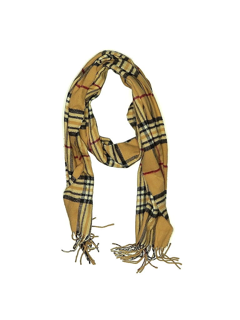 Pre-owned Cashmink By V. Fraas Scarf In Brown