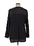 MBN 100% Polyester Black 3/4 Sleeve Blouse Size 1X - photo 2