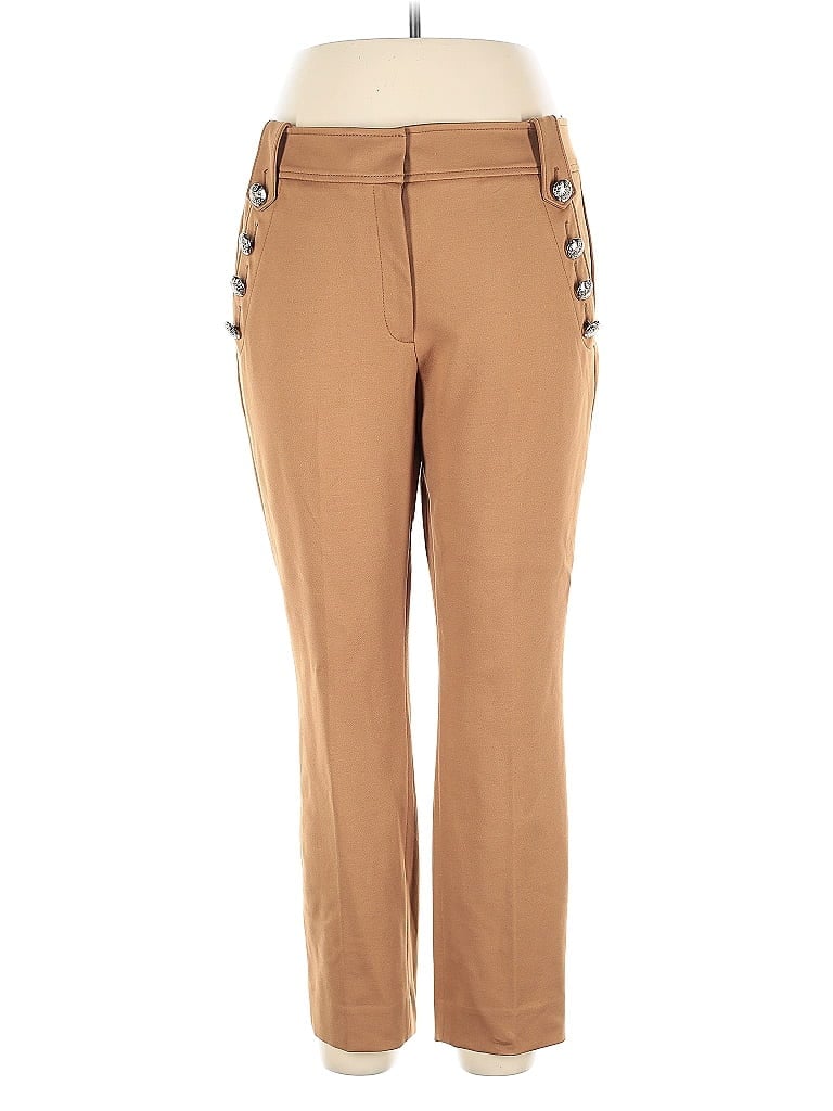 Classic Brown Tan Casual Pants Size 14 - photo 1