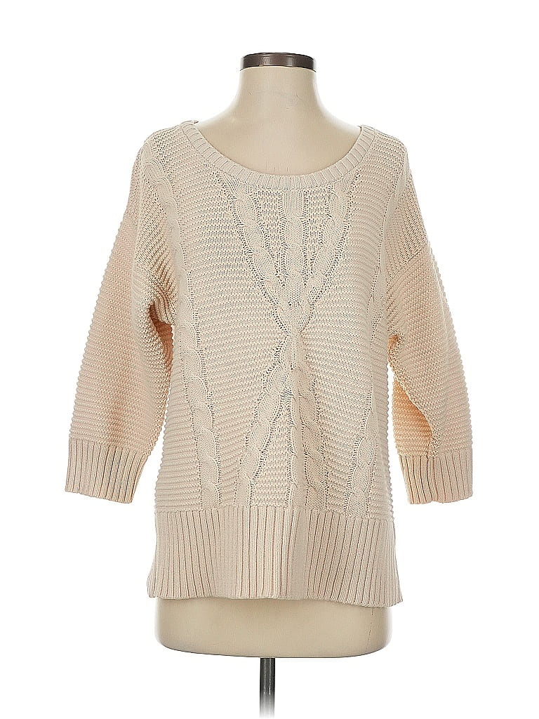 DKNY Jeans Tan Pullover Sweater Size M - photo 1