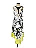 Studio Y 100% Polyester Tropical Green Casual Dress Size XS - photo 2