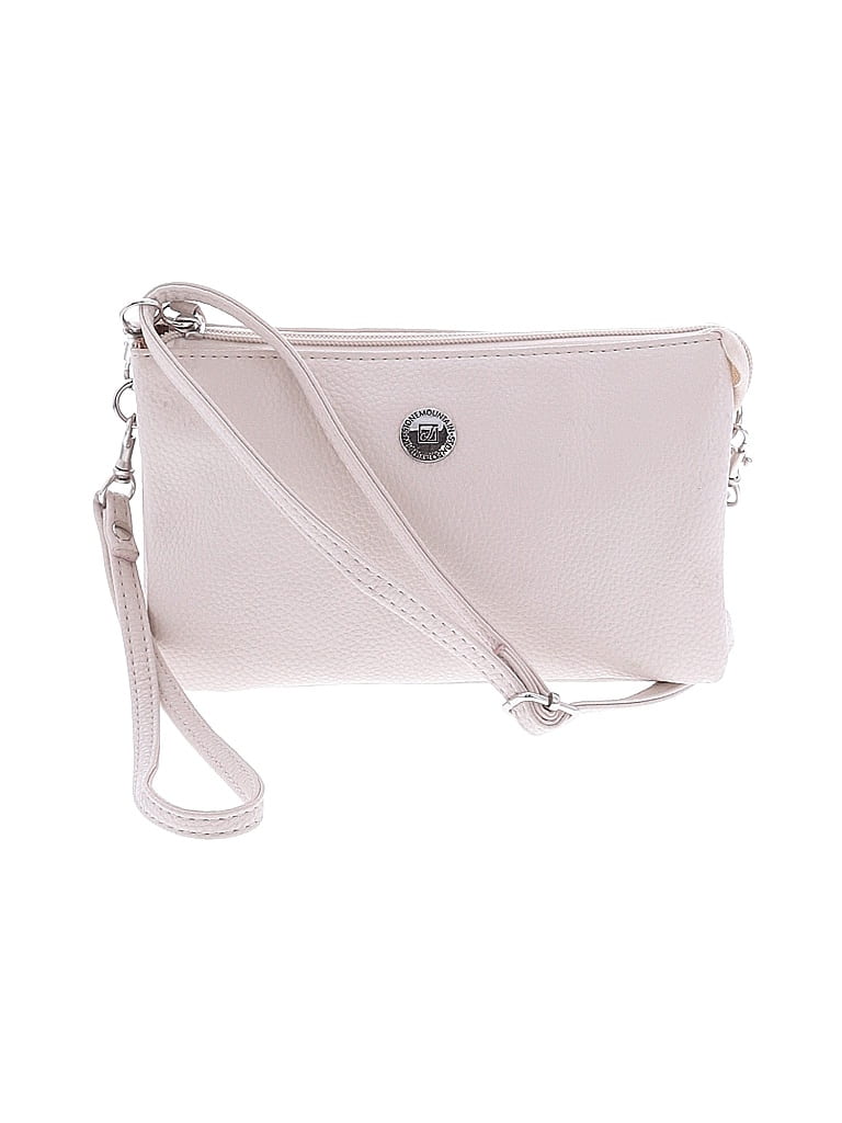 Stone Mountain 100% Synthetic Solid Pink Tan Crossbody Bag One size - photo 1