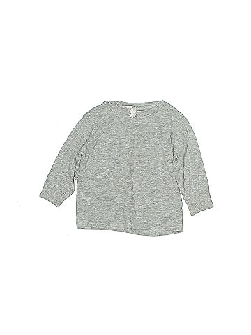 Rabbit Skins Long Sleeve Henley (view 1)