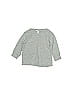 Rabbit Skins Gray Long Sleeve Henley Size 2 - photo 1