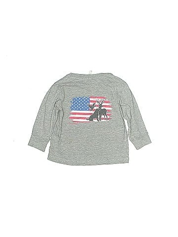 Rabbit Skins Long Sleeve Henley (view 2)