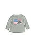 Rabbit Skins Gray Long Sleeve Henley Size 2 - photo 2