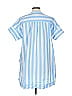 Crown & Ivy 100% Cotton Blue Casual Dress Size L - photo 2