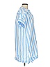 Crown & Ivy 100% Cotton Blue Casual Dress Size L - photo 4