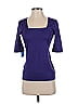 Akris Punto Purple 3/4 Sleeve Top Size 4 - photo 1